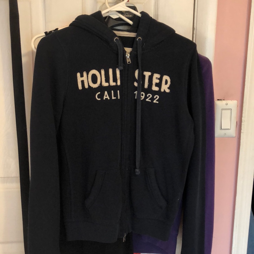 Navy blue hoodie
